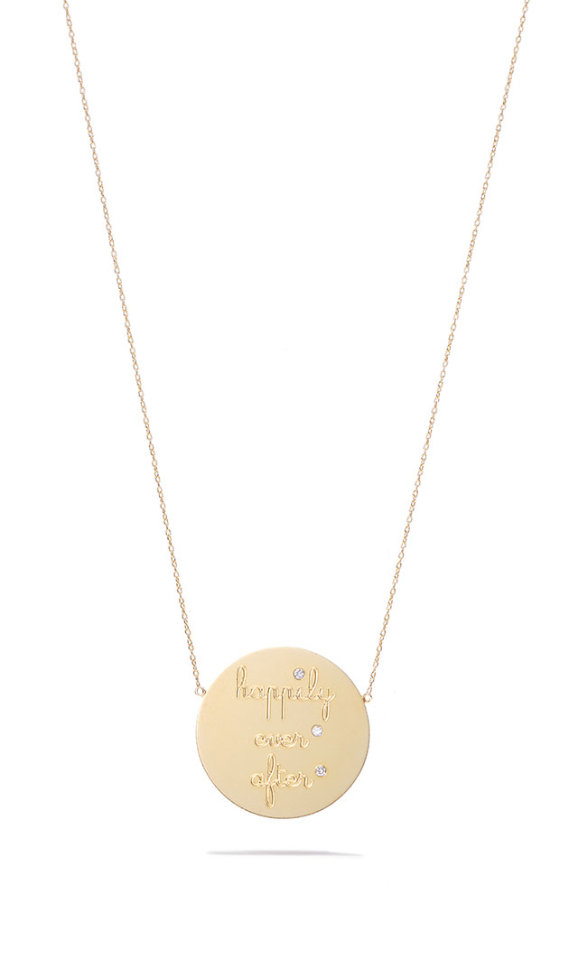 [3ストーンプレゼント中]【【チャイルディッシュ】カスタムオーダー18Kプレートネックレス（刻印3行3石）