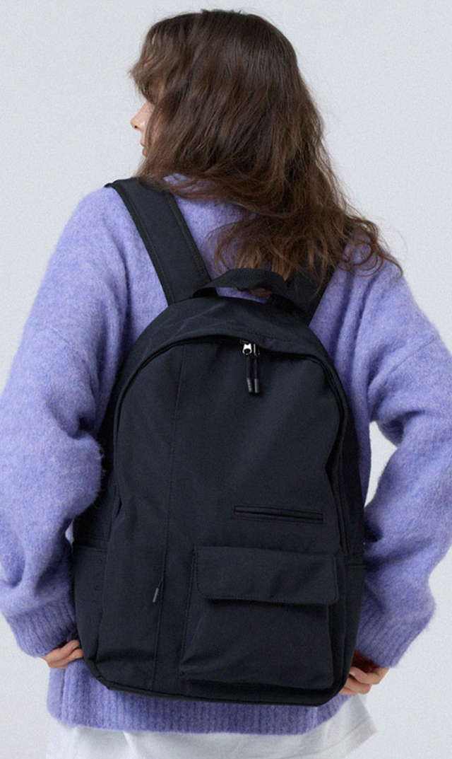 新着【アコック(ACOC)】Pocketer Backpack(ブラック）