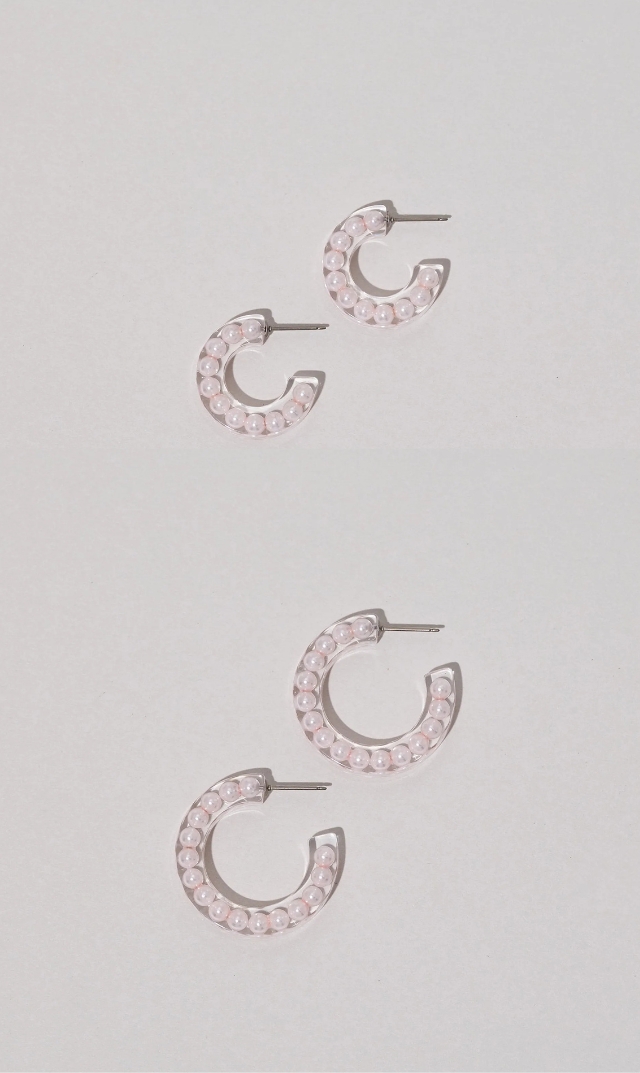 [POPUP期間限定販売(～9/13）]【ジュティク(JUTIQU)】Essence Earring 1（サクラ）