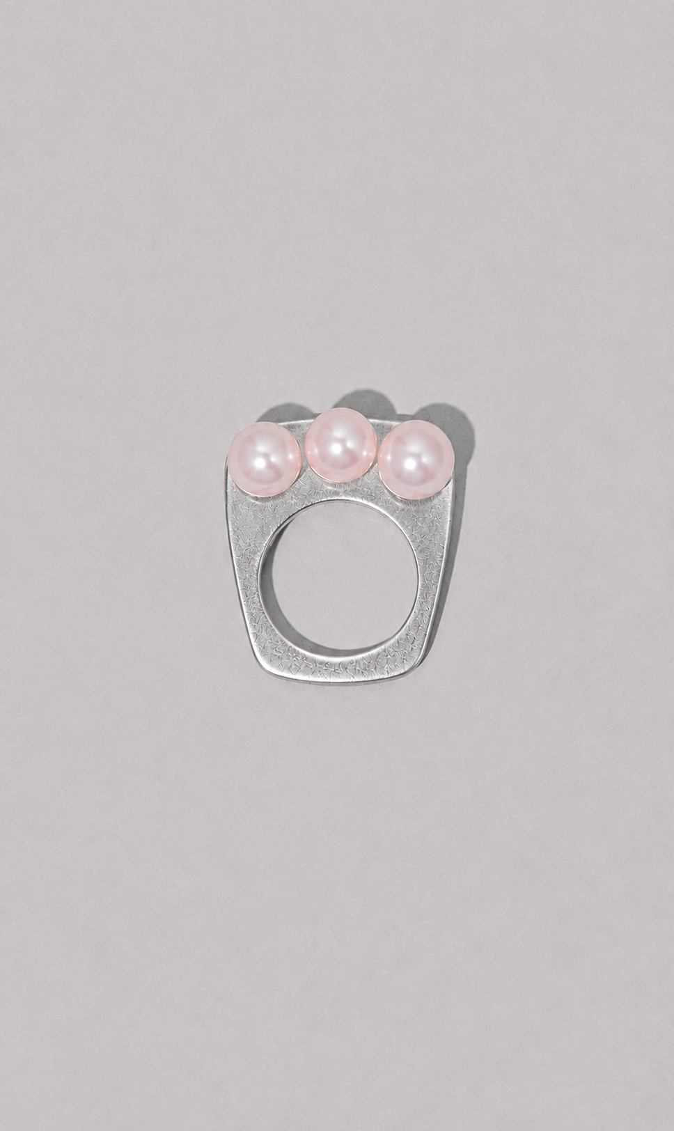 [POPUP期間限定販売(～9/13）]【ジュティク(JUTIQU)】Essence Silver Ring 8(サクラ）