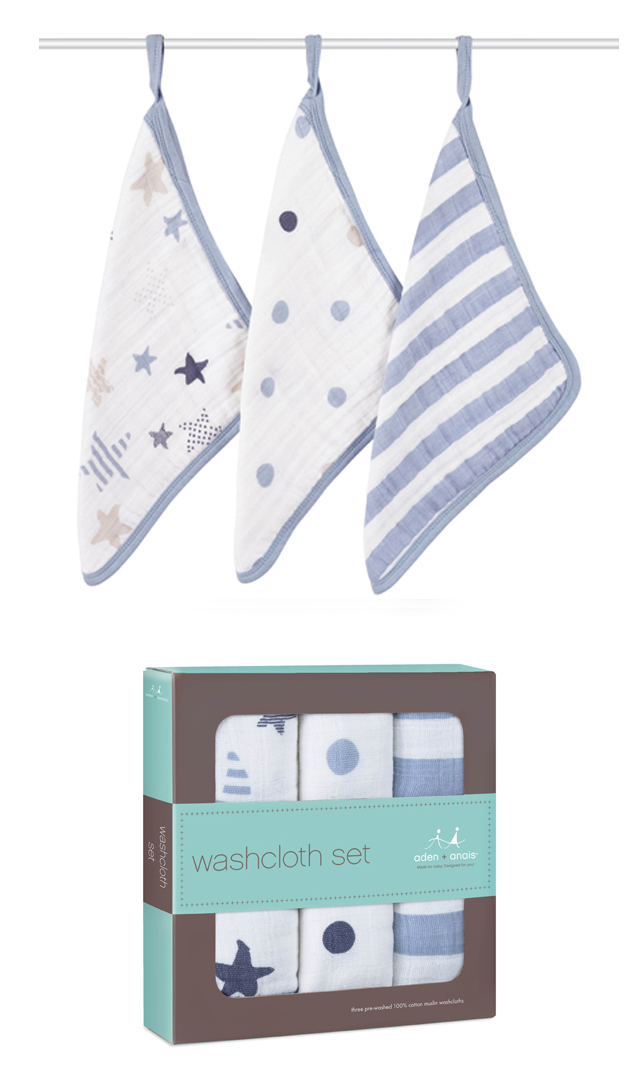 【エイデン＋アネイ】ウォッシュクロス3枚組（rock star ）