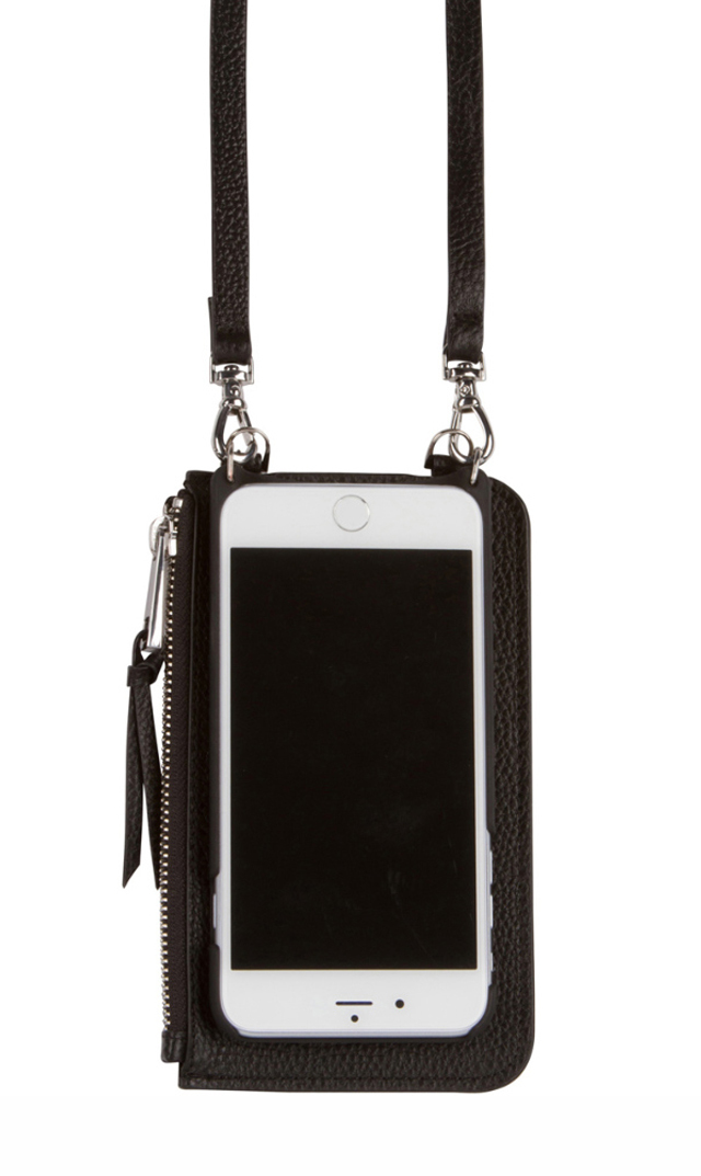バンドリヤー Bandolier Emmaストラップiphoneケース専用ポーチ シルバー