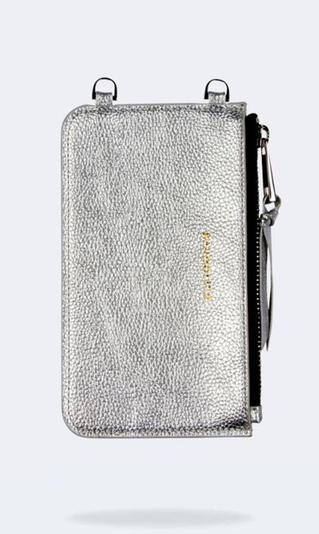 バンドリヤー Bandolier Emmaストラップiphoneケース専用ポーチ リッチシルバー