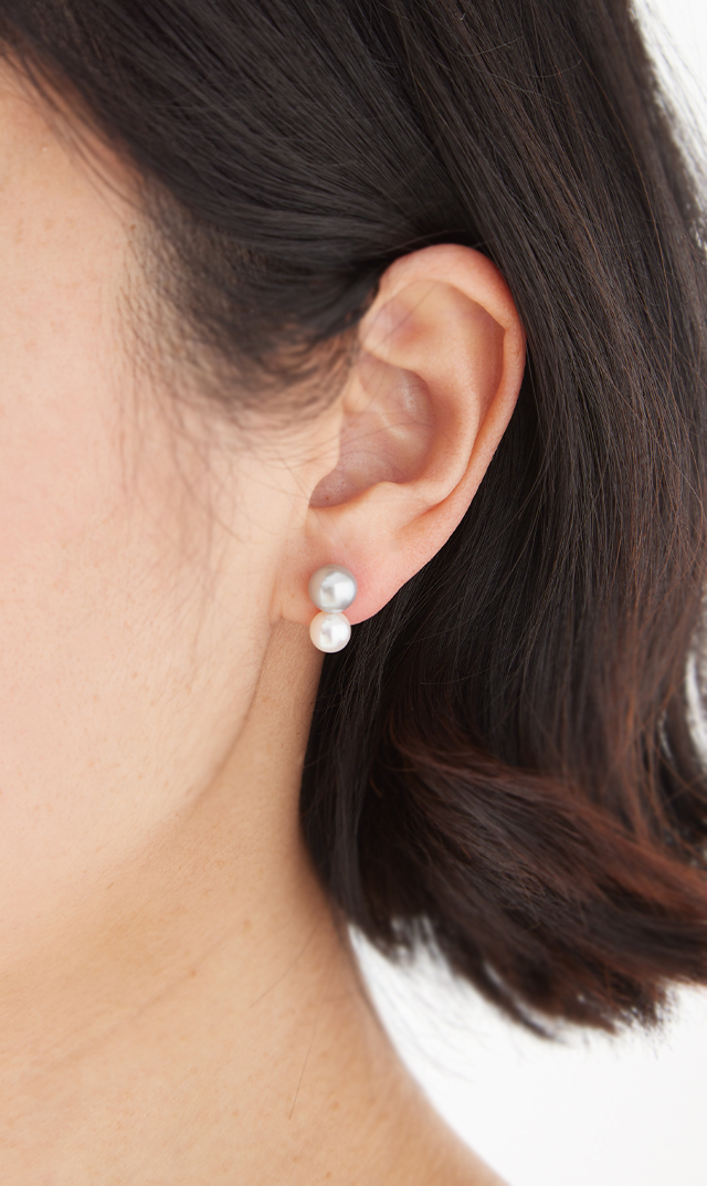 パールアクセサリー,パールピアス,
