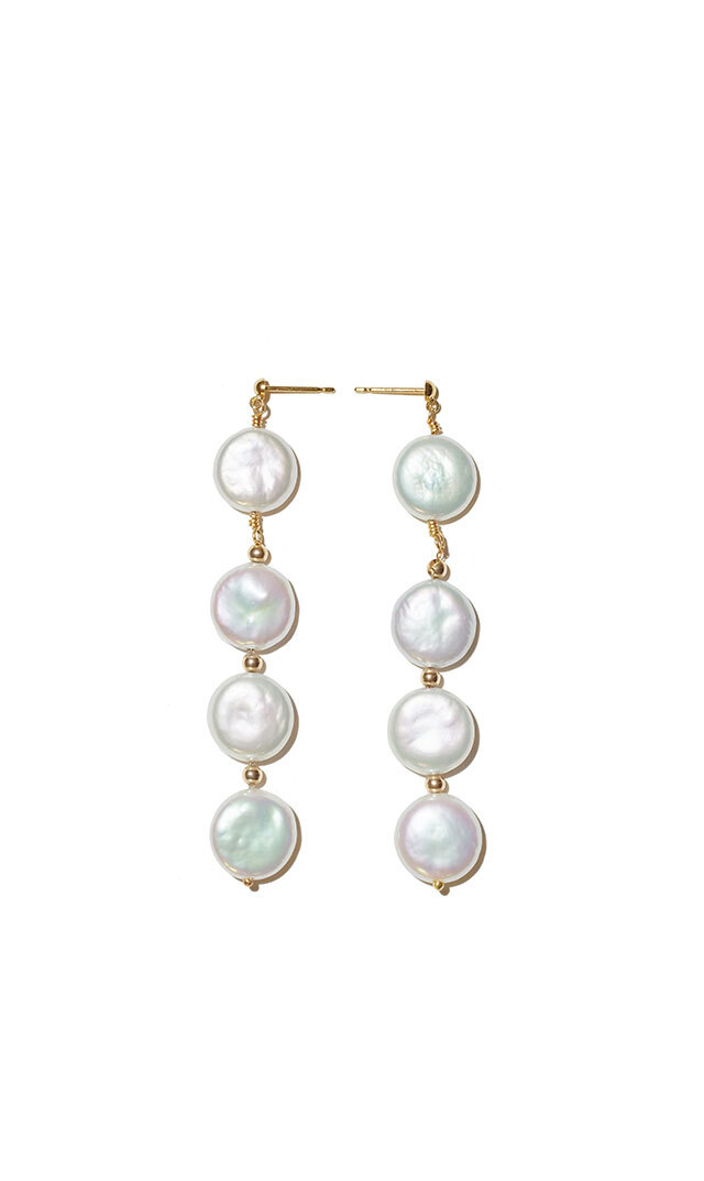 ファンエンパイヤパールピアス