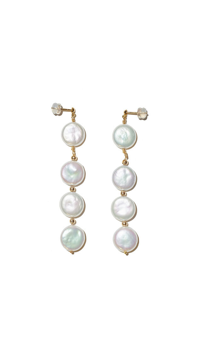 ファンエンパイヤパールピアス