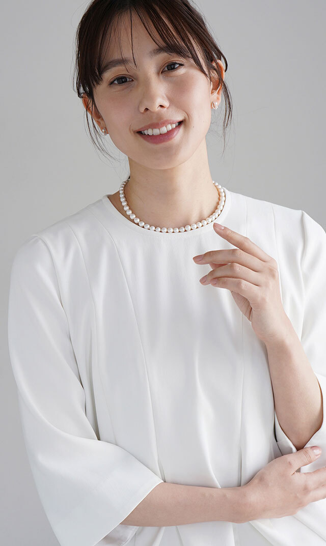 ファンエンパイヤ有核パールネックレス