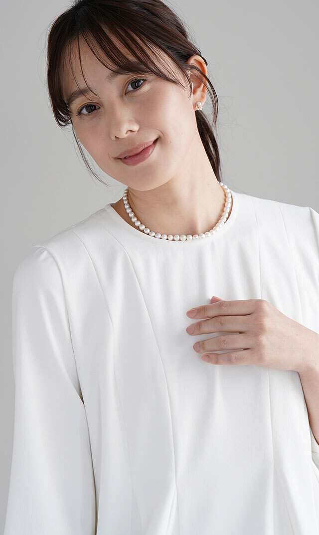 ファンエンパイヤ有核パールネックレス