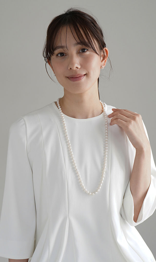 ファンエンパイヤ有核パールネックレス