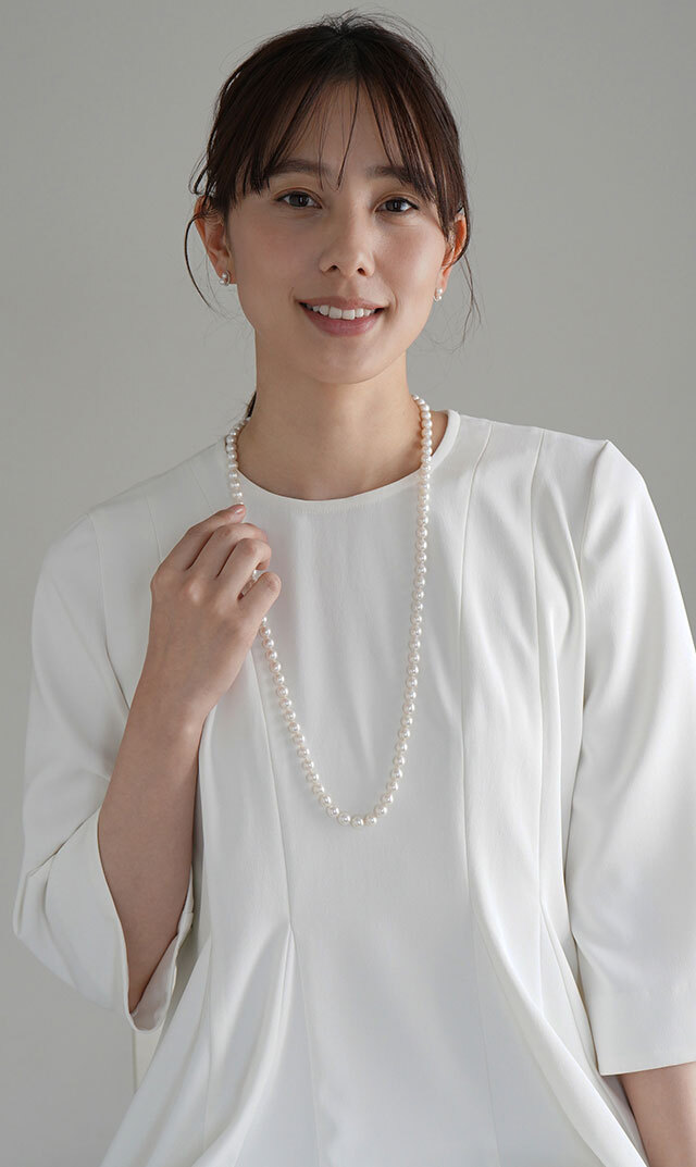 ファンエンパイヤ有核パールネックレス