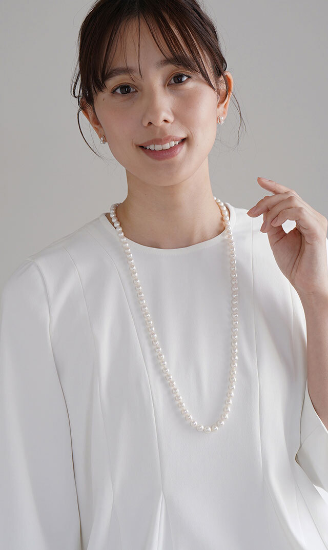 ファンエンパイヤ有核パールネックレス
