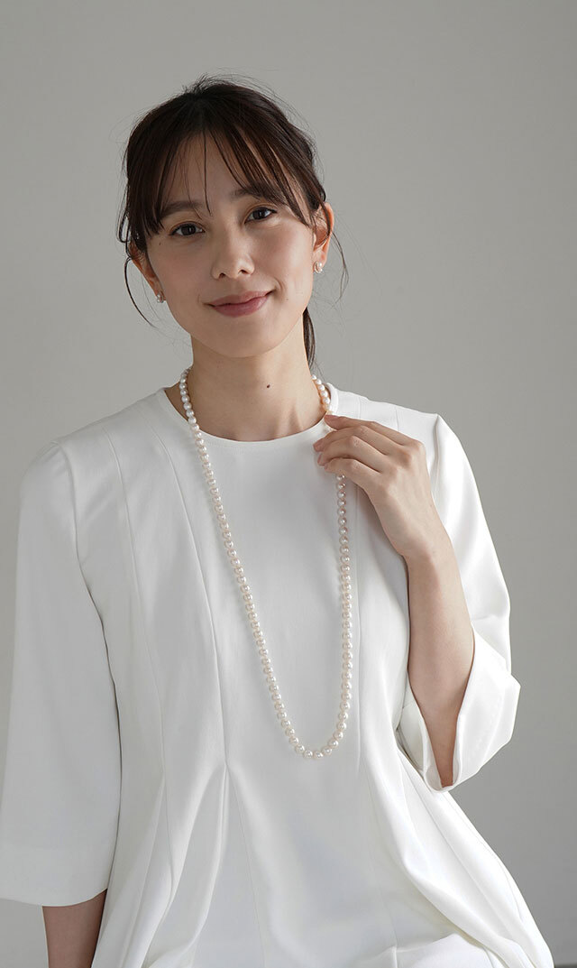 ファンエンパイヤ有核パールネックレス