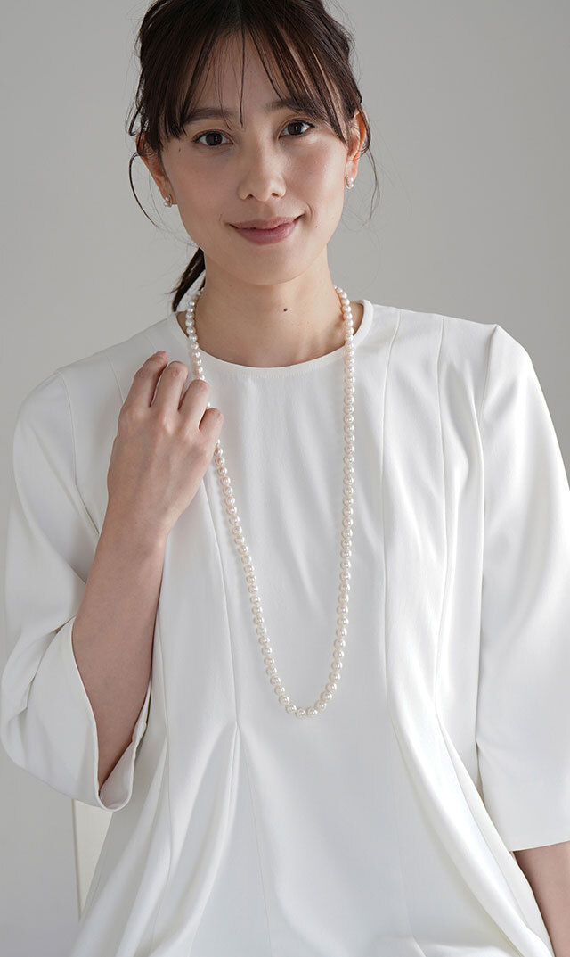 ファンエンパイヤ有核パールネックレス