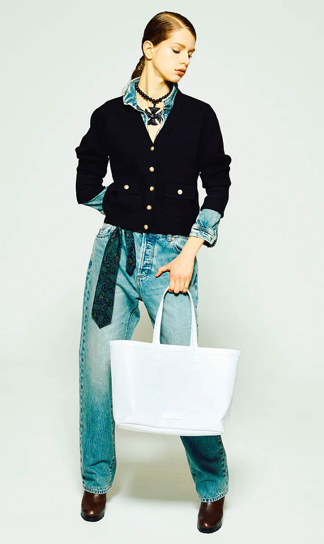 【エロイーズ(HELOYSE）】PLUMEトートバッグ(全3色）