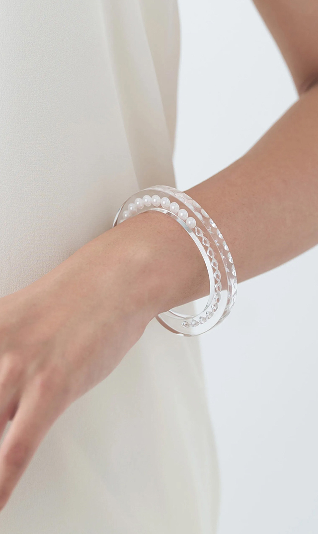 JUTIQU パールバングル JUTIQU(ジュティク)」から、樹脂パールアクセサリーが登場！
