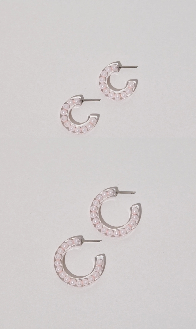 [POPUP期間限定販売(～9/13）]【ジュティク(JUTIQU)】Essence Earring 1（サクラ）