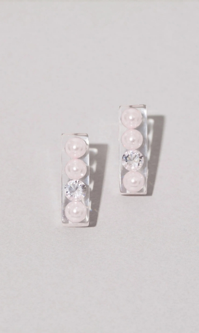 [POPUP期間限定販売(～9/13）]【ジュティク(JUTIQU)】Luxe Earring 3 (サクラ/S)