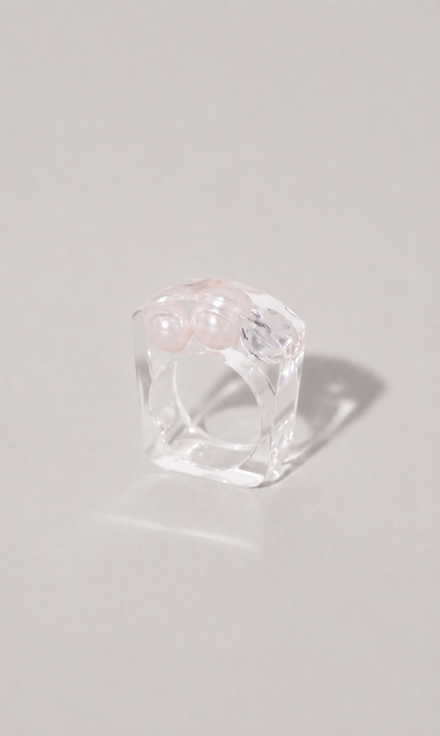 [POPUP期間限定販売(～9/13）]【ジュティク(JUTIQU)】Luxe Ring 1(サクラ)