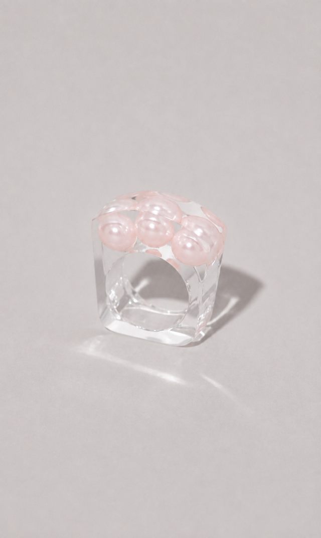 [POPUP期間限定販売(～9/13）]【ジュティク(JUTIQU)】Essence Ring 1（サクラ）