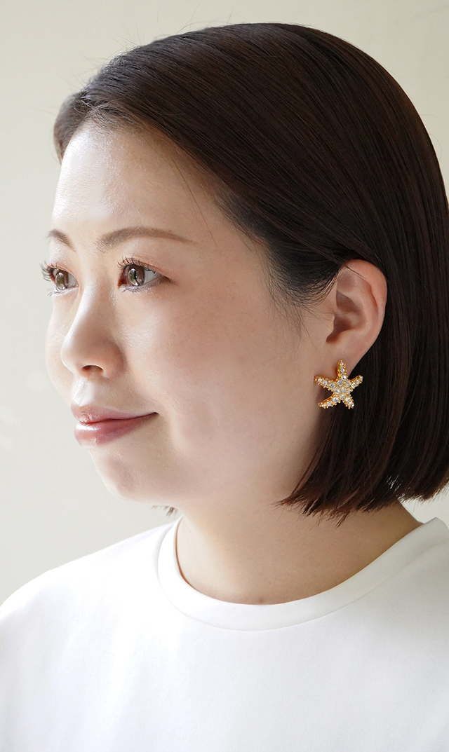ケネスジェイレーン　スターフィッシュピアス 受注販売インポートアクセサリー