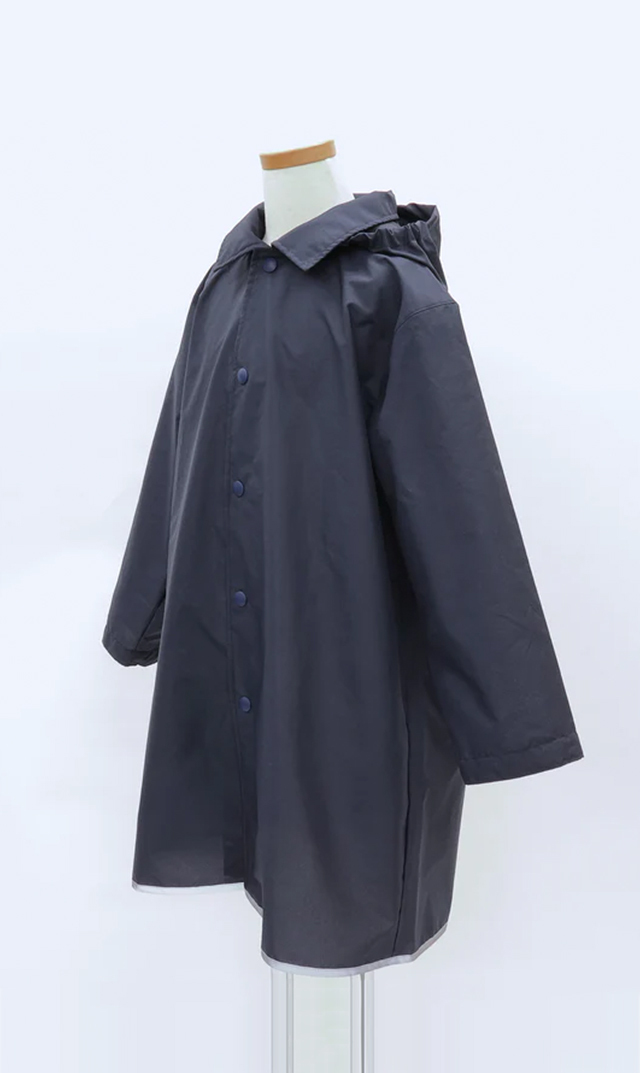 キッズレインコート紺
