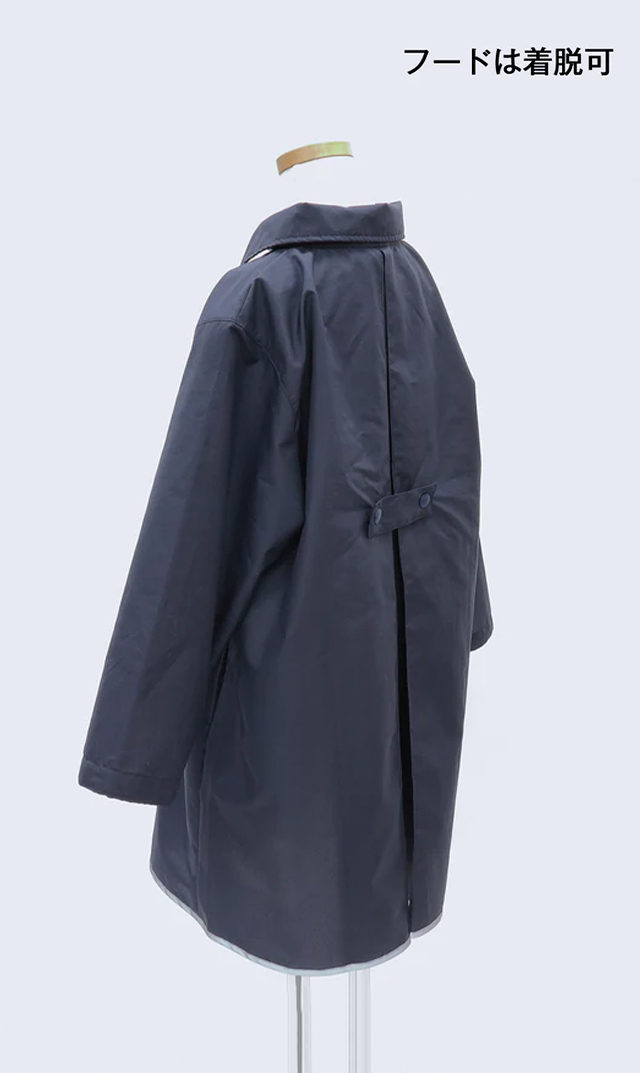 キッズレインコート紺