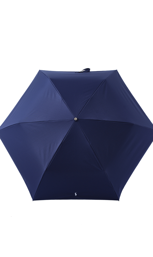 晴雨兼用折りたたみ軽量日傘紺