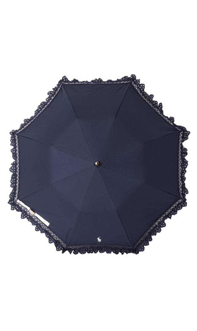 ラルフローレン刺繍晴雨兼用折りたたみ傘が登場！