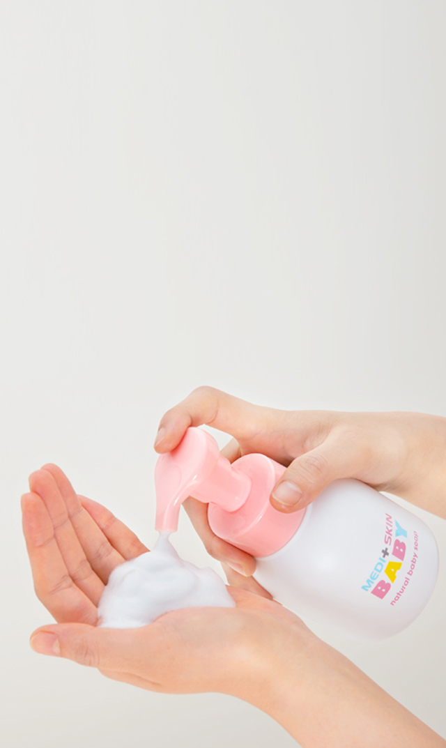 メディスキン（MEDI+SKIN）】ベビー ナチュラルベビーソープ 300mL
