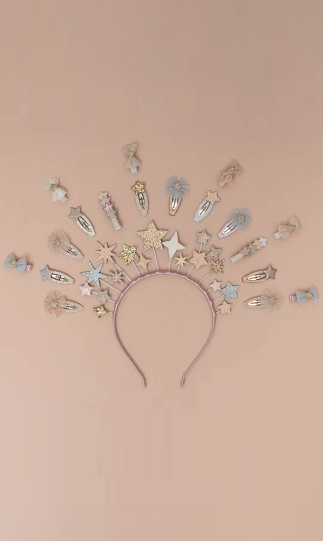 【ミミ＆ルーラ】ミニチュールヘアクリップ(5個セット)