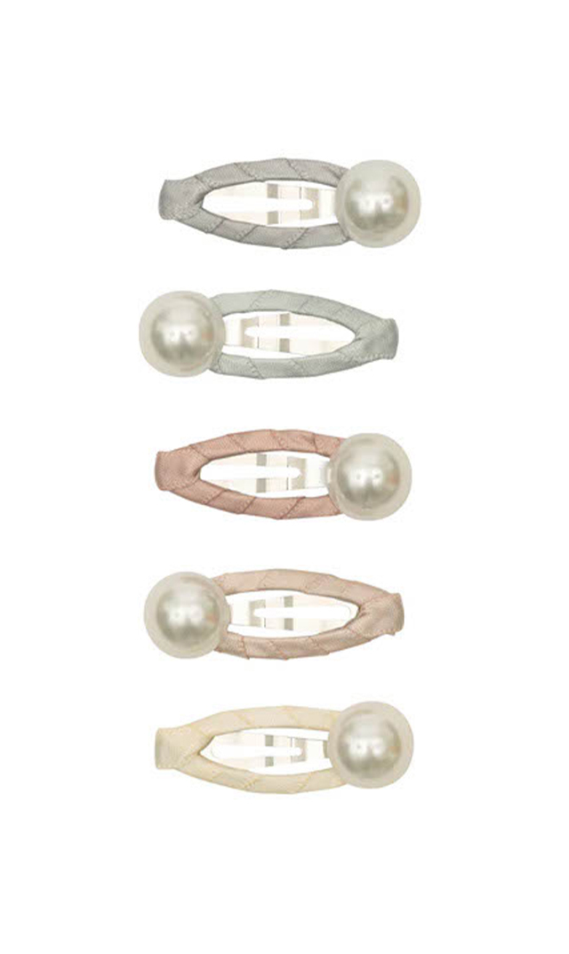 【ミミ＆ルーラ】パーリーミニヘアクリップセ(5個セット）