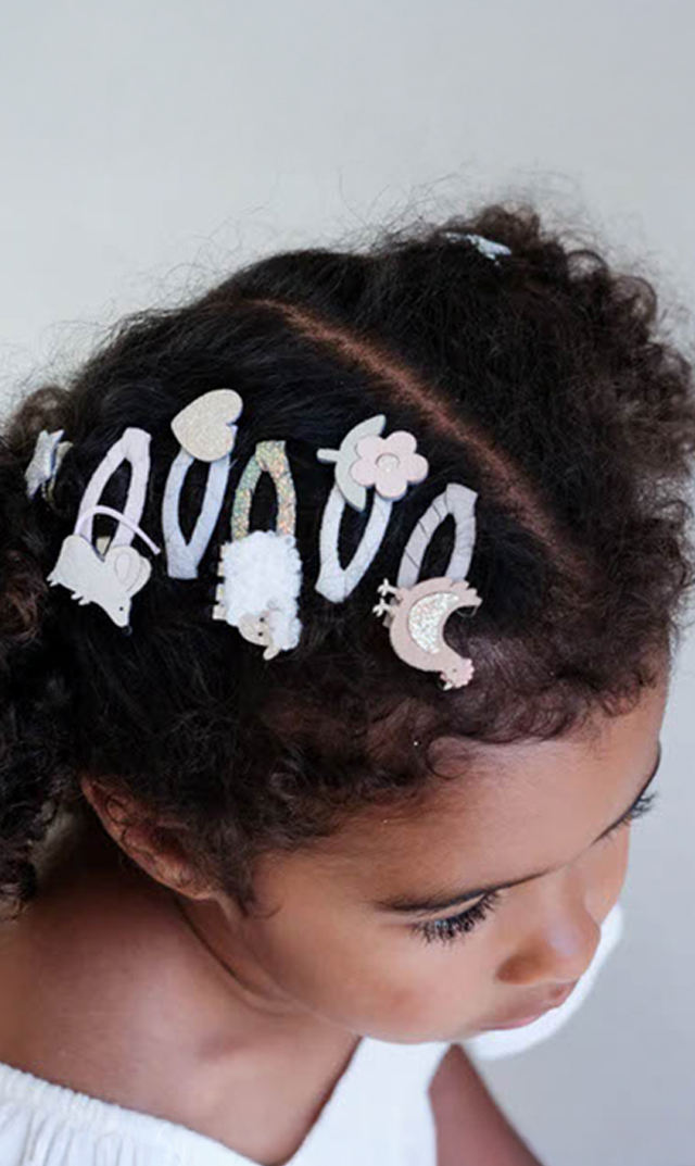 【ミミ＆ルーラ】ファームアニマルミニヘアクリップ(5個セット）