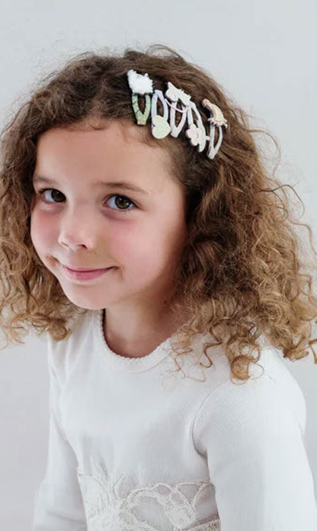 【ミミ＆ルーラ】ファームアニマルミニヘアクリップ(5個セット）