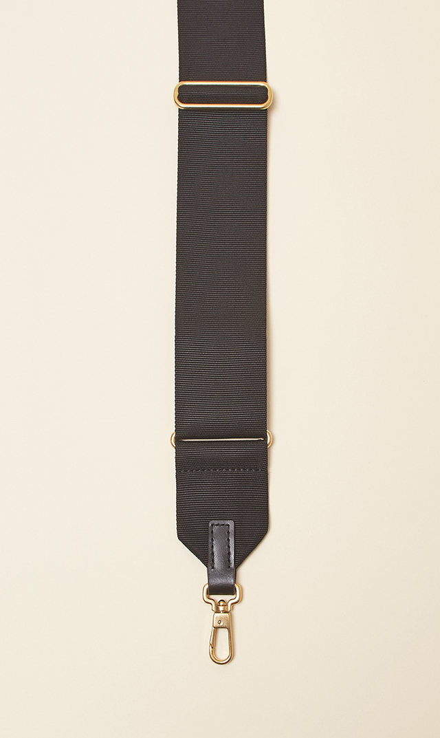 オルセットナイロンショルダー付きRETE バッグ黒