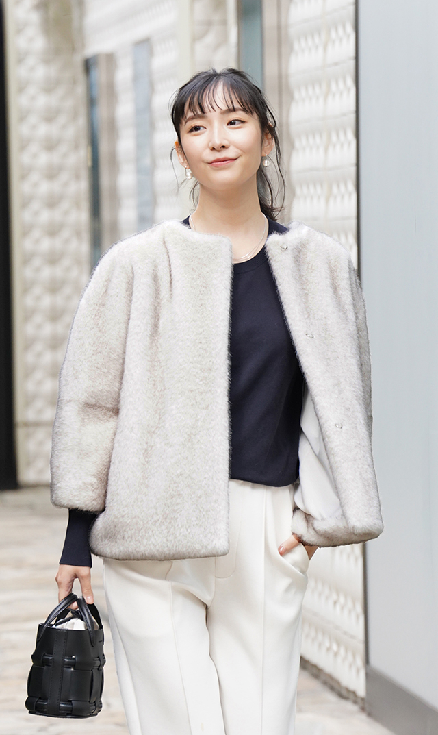 オルセットナイロンショルダー付きRETE バッグ黒