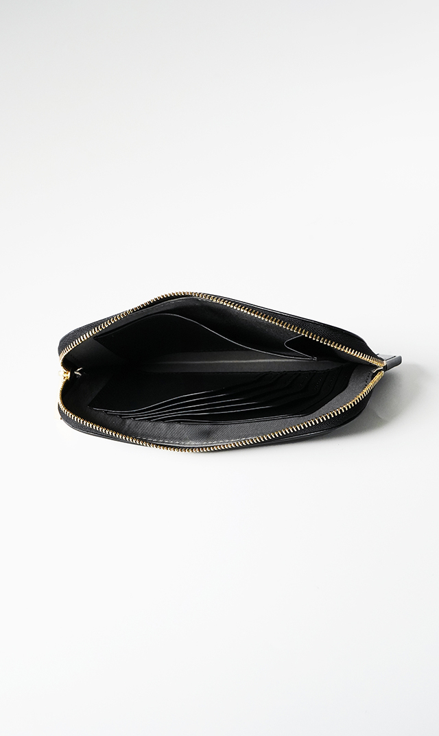 オルセットレザー長財布・ミニ財布２タイプ黒