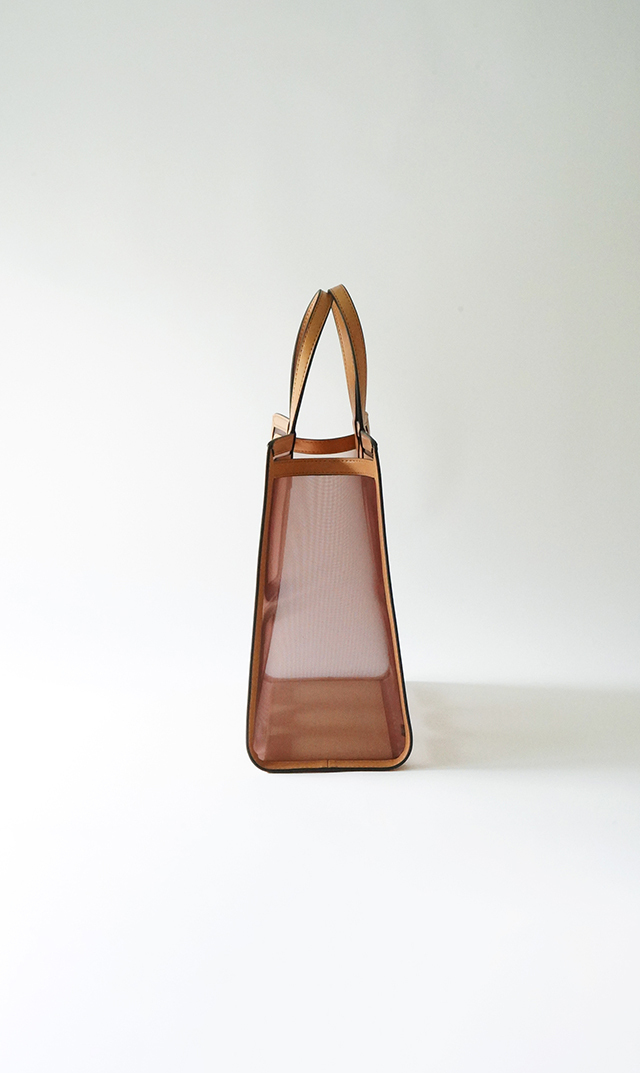 【オルセット(ORSETTO】TULLEナイロンチュールトートバッグ(3色展開）