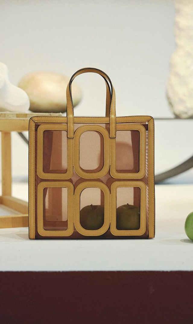 【オルセット(ORSETTO】TULLEナイロンチュールトートバッグ(3色展開）