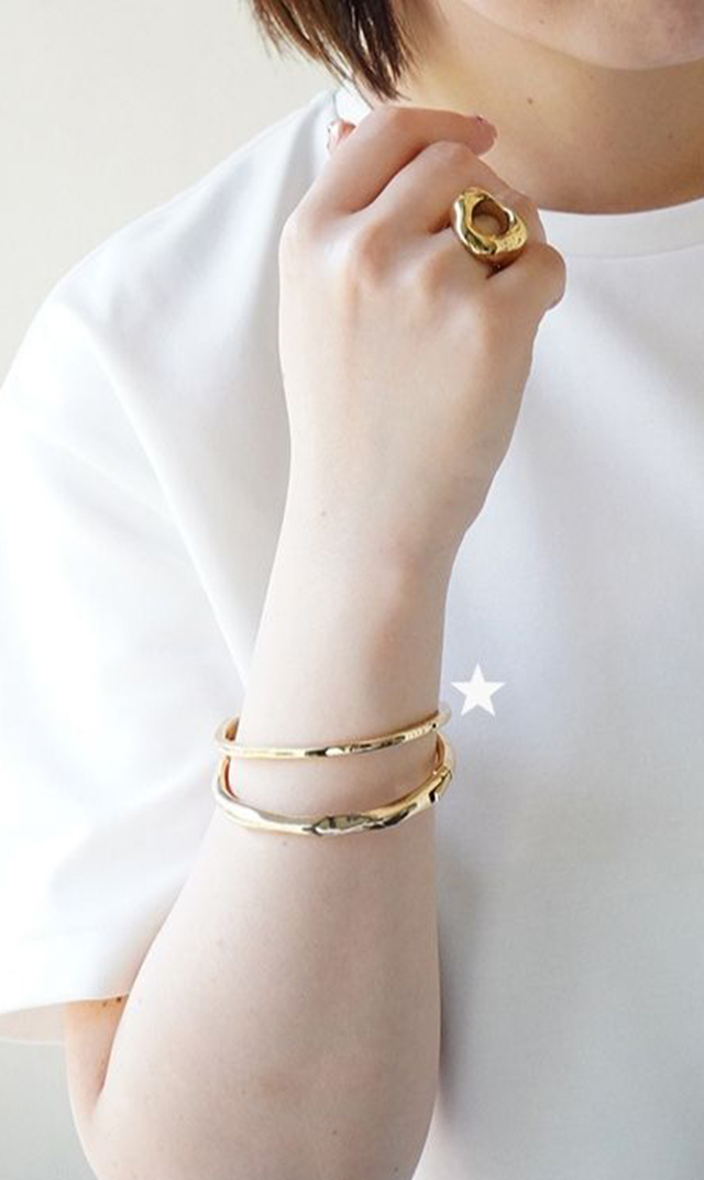 【関税込み】Palm Angels ゴールド ミスマッチ Seal ピアス ピンクゴールド]2wayパールアイシクルピアス – CENE