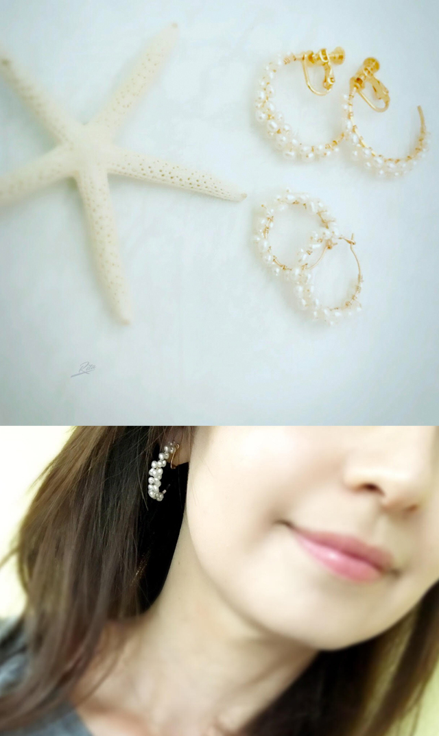 Ritacrystals リタ クリスタル 14kgf淡水パールたっぷりラウンド