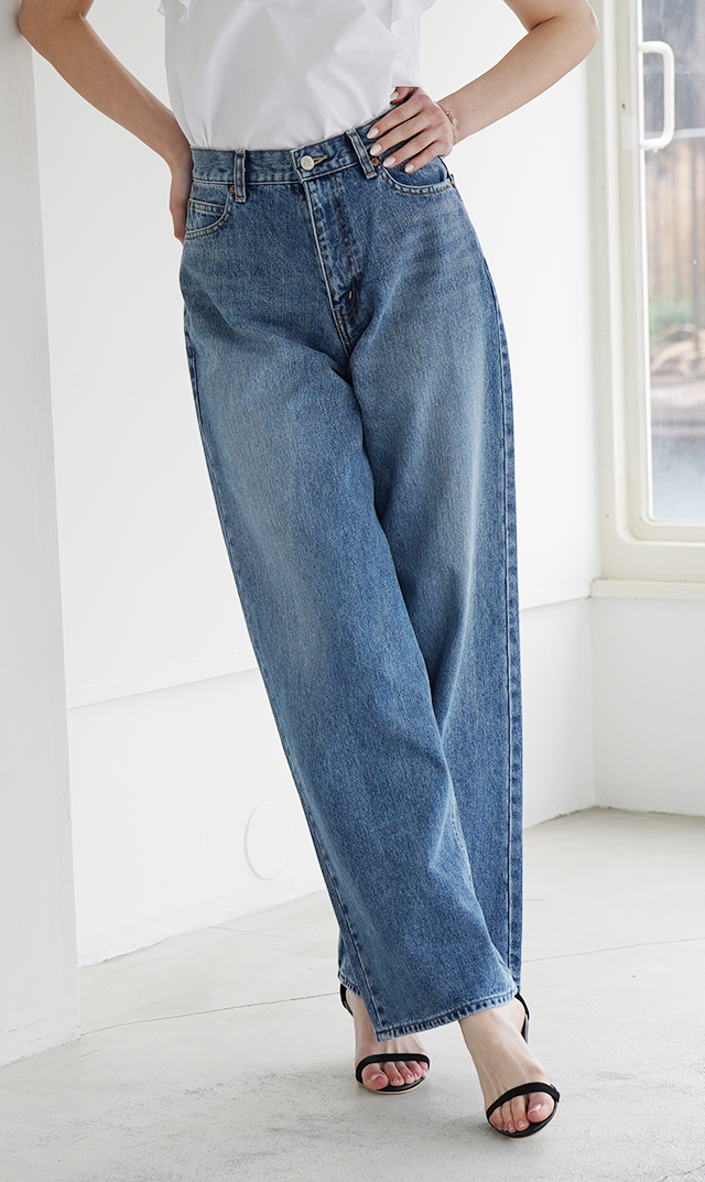[モアマークダウンSALE]【サージ】KHUFU デニムパンツ(NEW VINTAGE BLUE)