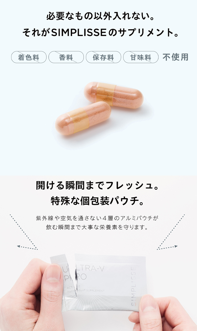 太陽も怖くない。飲んで透明感のある毎日へ。