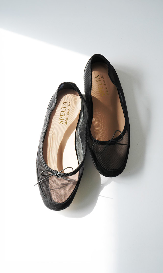 【スペルタ(SPELTA)】SPERANZA RETE メッシュフラットシューズ