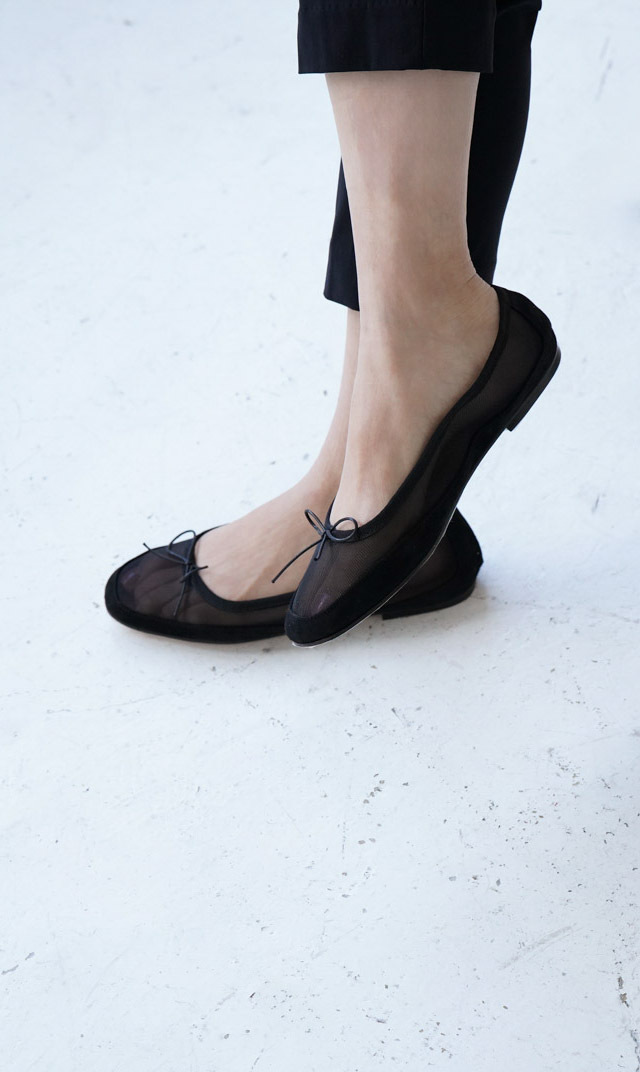 【未使用品】SPELTA メッシュ フラットシューズ Demi-Luxe BEAMS（デミルクス ビームス） バレエシューズ パンプス