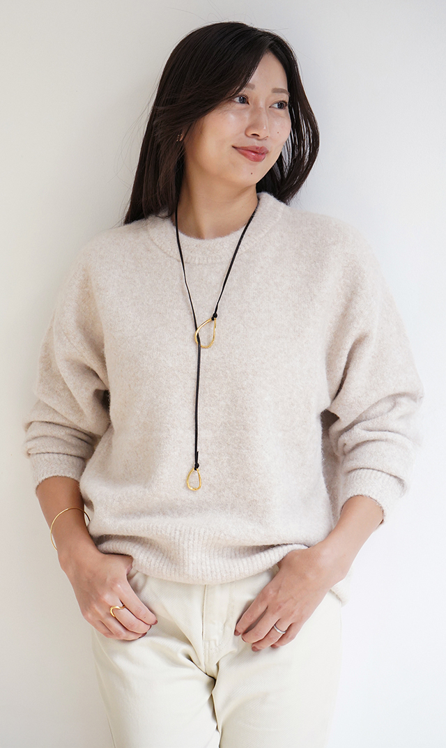 ラリエット銀金