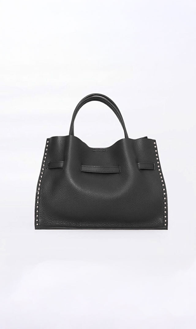 ヴィオラドーロ】MIRO STUDS 2WAYバッグ(2色展開）