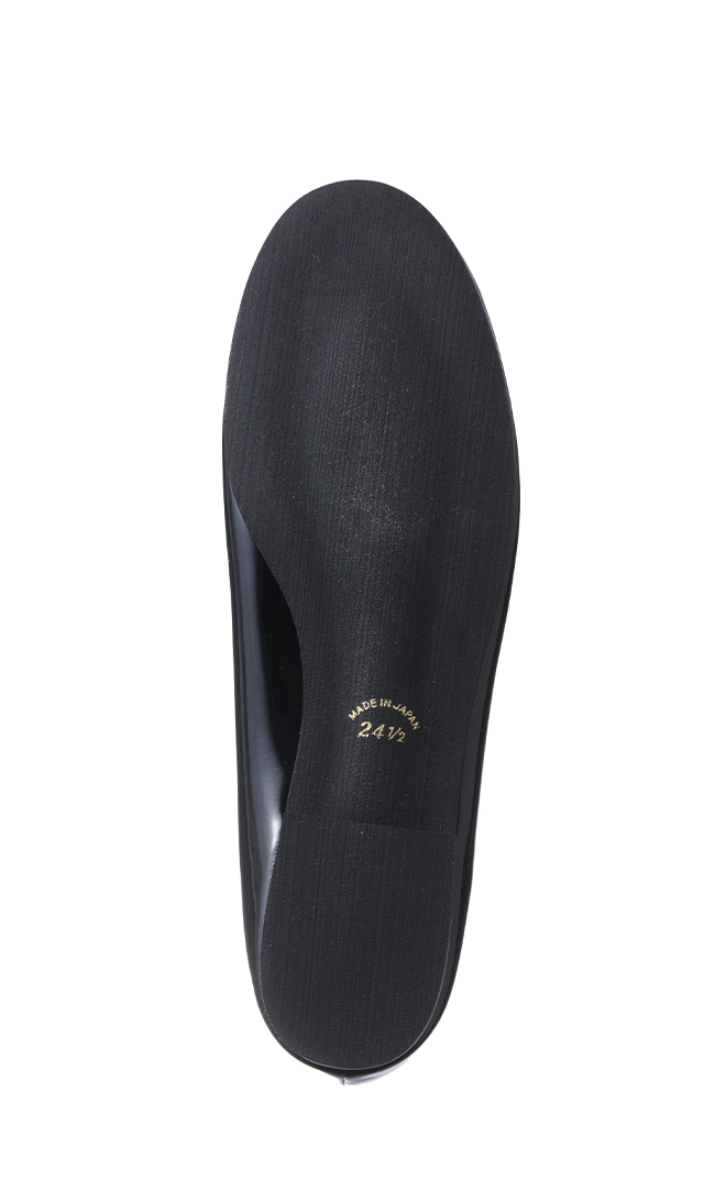 黒,ブラック,ラウンド,バレエシューズ,エナメル,雨の日OK,レインシューズ,痛くならない,疲れにくい,小さいサイズ,大きいサイズ,外反母趾