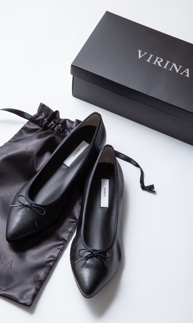 未使用美品　ヴィリーナ VIRINA ハーリージレ ネイビー　ベスト ヴィリーナ VIRINA スティンンドレス （ネイビー） -靴