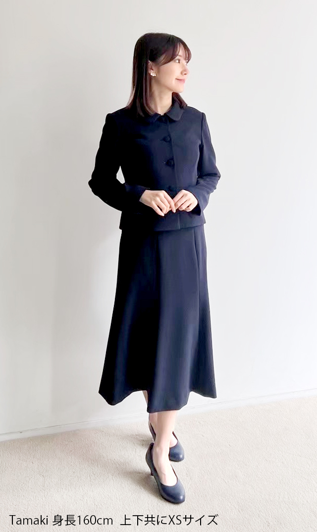 【美品】お受験用セットアップ115cmジャンパースカート＆ジャケットのセット濃紺 美品】お受験用セットアップ115cmジャンパースカート