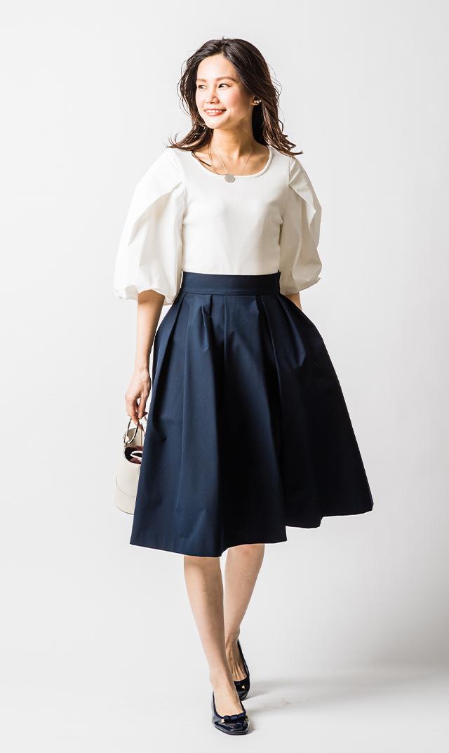 シワになりにくく 撥水加工スカート シワになりにくく 撥水加工スカート